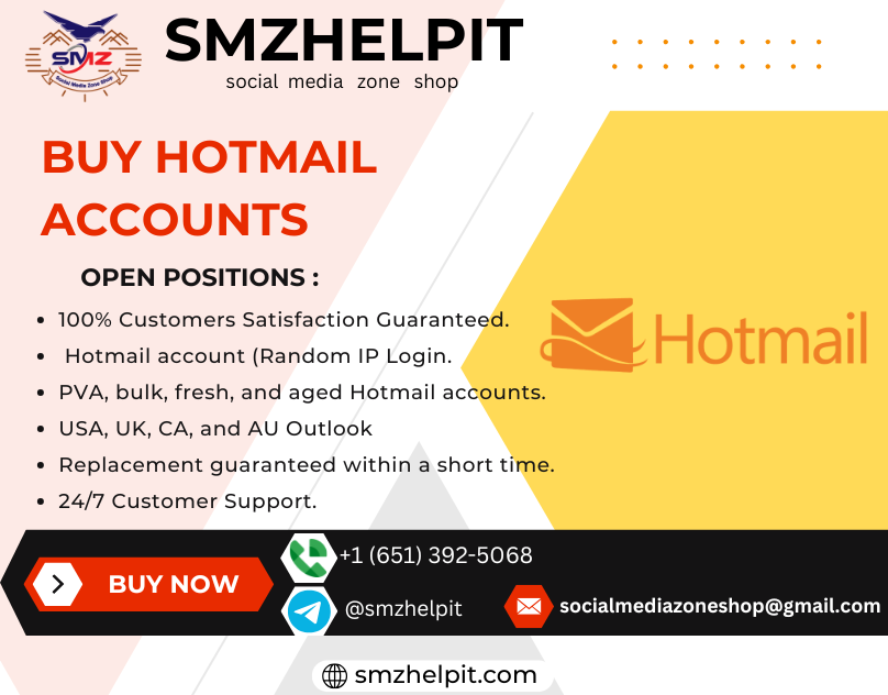 Buy Hotmail Accounts