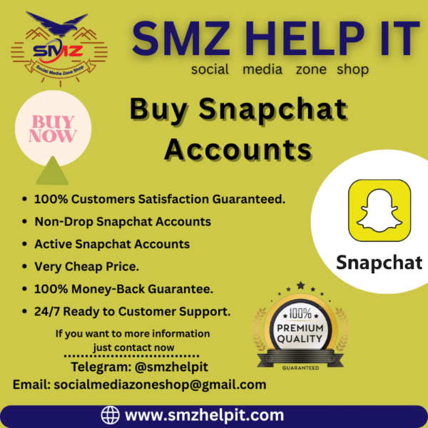 Buy Snapchat Account USA